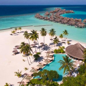 Maldives Holidays Constance Halaveli Resort Aerial View 2