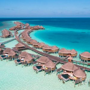 Maldives Holidays Constance Halaveli Resort Aerial View 4