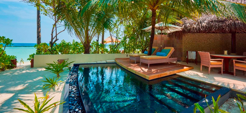 Maldives Holidays Constance Halaveli Resort Beach Villa
