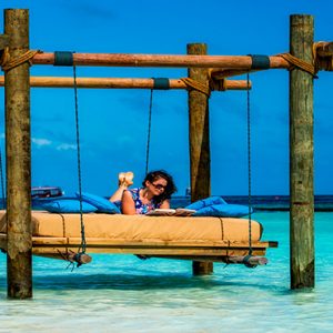 Maldives Holidays Constance Halaveli Resort Lagoon Cabana