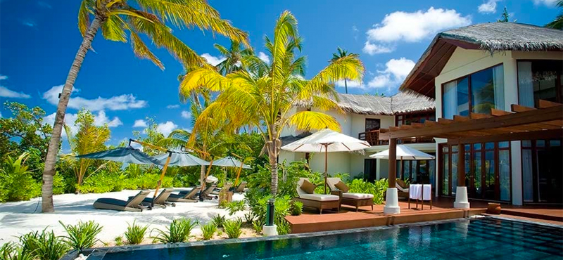 Maldives Holidays Constance Halaveli Resort Presidential Villa Exterior 1