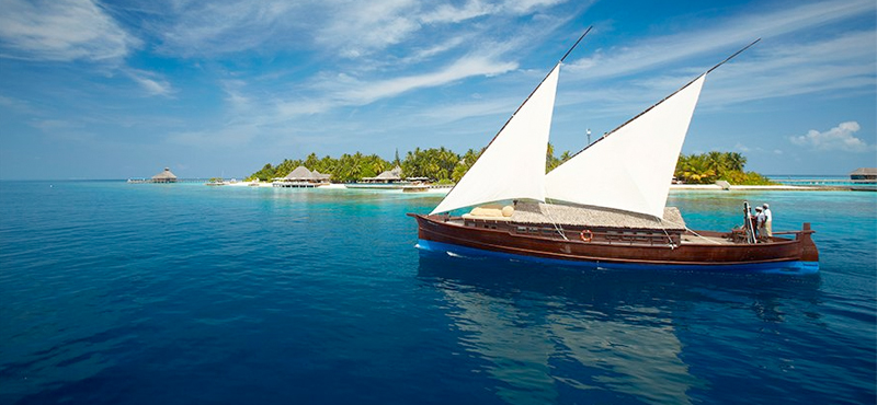 luxury Maldives holiday Packages Huvafen Fushi Maldives Dhoni