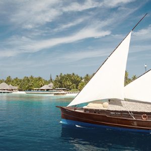 luxury Maldives holiday Packages Huvafen Fushi Maldives Dhoni