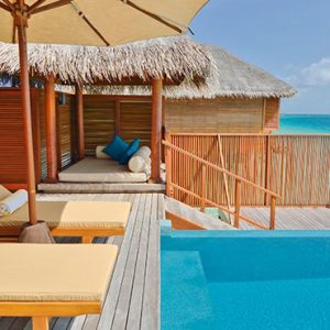 luxury Maldives holiday Packages Huvafen Fushi Maldives Lagoon Bungalow With Pool