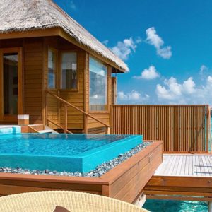 luxury Maldives holiday Packages Huvafen Fushi Maldives Ocean Bungalow With Pool