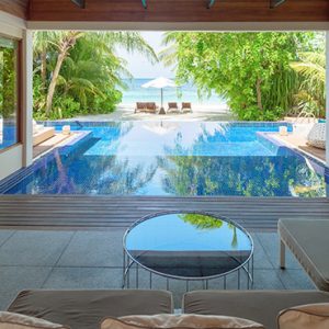 luxury Maldives holiday Packages Huvafen Fushi Maldives Two Bedroom Beach Pavilion With Pool