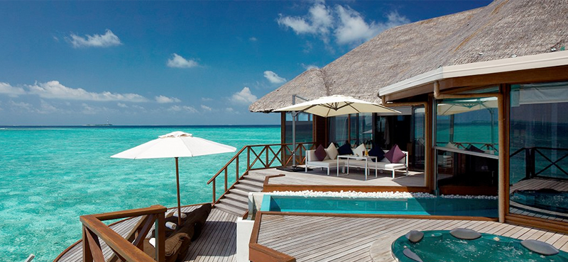 luxury Maldives holiday Packages Huvafen Fushi Maldives Two Bedroom Ocean Pavilion With Pool