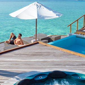 luxury Maldives holiday Packages Huvafen Fushi Maldives Two Bedroom Ocean Pavilion With Pool