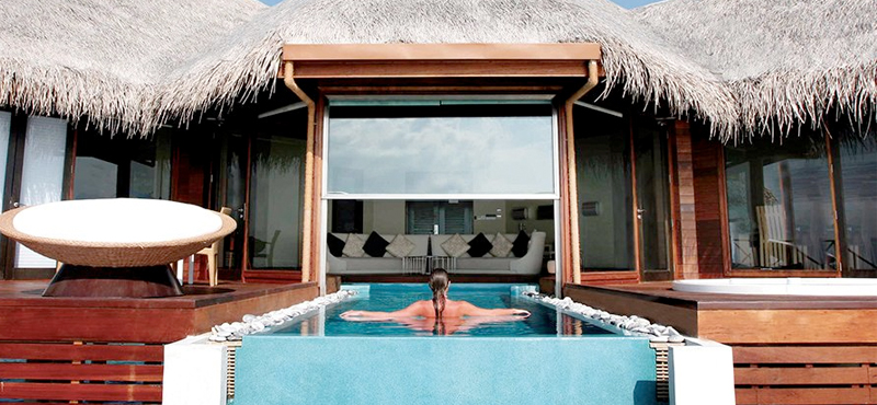 luxury Maldives holiday Packages Huvafen Fushi Maldives Two Bedroom Ocean Pavilion With Pool