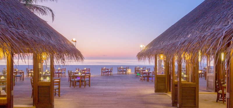 luxury Maldives holiday Packages Meeru Island Resort Buffet Restaurants