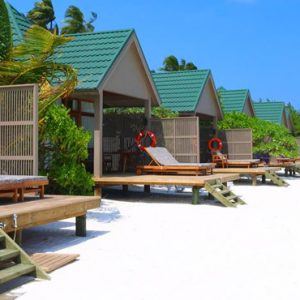 luxury Maldives holiday Packages Meeru Island Resort Water Front Villas