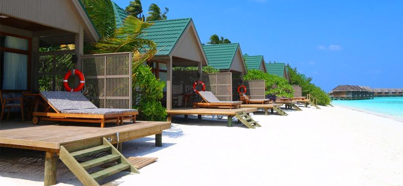 luxury Maldives holiday Packages Meeru Island Resort Water Front Villas