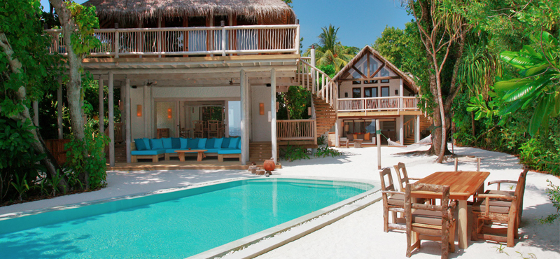 luxury Maldives holiday Packages Soneva Fushi Maldives 4 Bedroom Soneva Fushi 3 Bedroom Crusoe Villa Suite With Pool