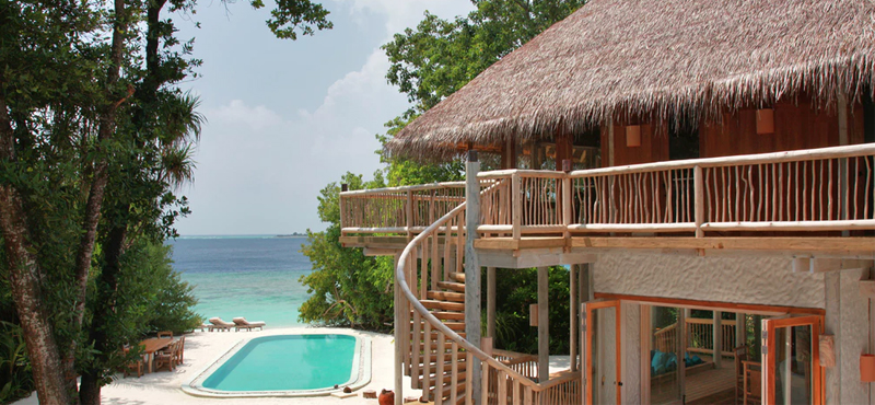 luxury Maldives holiday Packages Soneva Fushi Maldives 4 Bedroom Soneva Fushi 3 Bedroom Crusoe Villa Suite With Pool