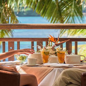 luxury Mauritius holiday Packages Shandrani Beachcomber Resort & Spa In Villa Dining