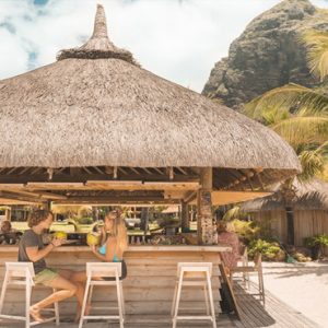luxury Mauritius holiday Packages Dinarobin Beachcomber Golf Resort & Spa Beach Bar