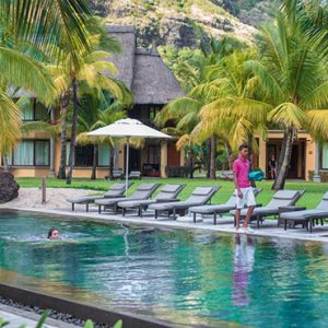 luxury Mauritius holiday Packages Dinarobin Beachcomber Golf Resort & Spa The Zen Suites Pool2