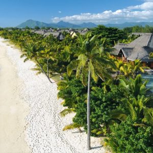 luxury Mauritius holiday Packages Dinarobin Beachcomber Golf Resort & Spa The Beautiful Beach Beneath Le Morne Mountain