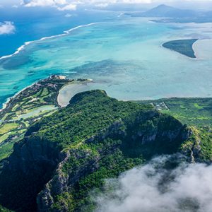 luxury Mauritius holiday Packages Dinarobin Beachcomber Golf Resort & Spa Aerial View