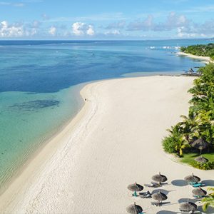 luxury Mauritius holiday Packages Dinarobin Beachcomber Golf Resort & Spa Aerial View2