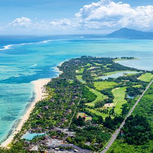 luxury Mauritius holiday Packages Dinarobin Beachcomber Golf Resort & Spa Aerial View3