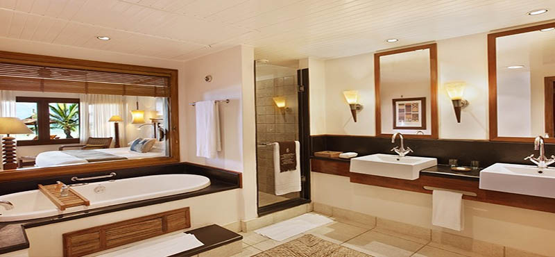 Mauritus Honeymoon Packages Heritage Awali Golf & Spa Resort Senior Suite Bathroom