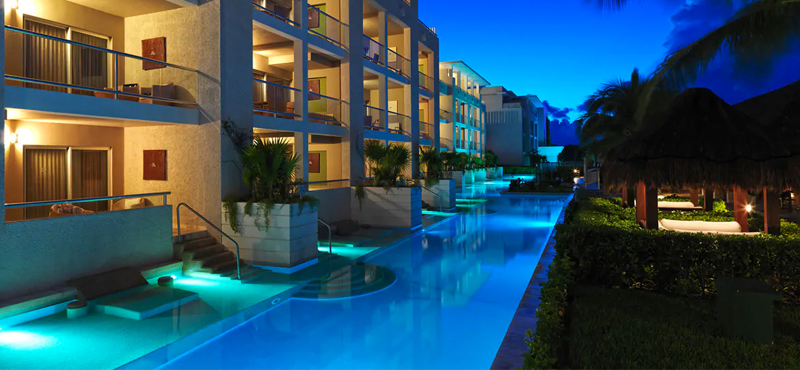 Mexico Honeymoon Packages Paradisus Playa Del Carmen La Perla One Bedroom Master Suite Swim Up 2