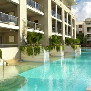 Mexico Honeymoon Packages Paradisus Playa Del Carmen La Perla One Bedroom Master Suite Swim Up 3