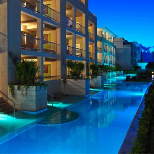 luxury Mexico holiday Packages Paradisus Playa Del Carmen La Perla Royal Service Paradisus Junior Suite Swim Up