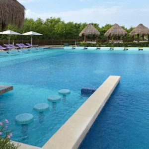 luxury Mexico holiday Packages Paradisus Playa Del Carmen La Perla Pool 2