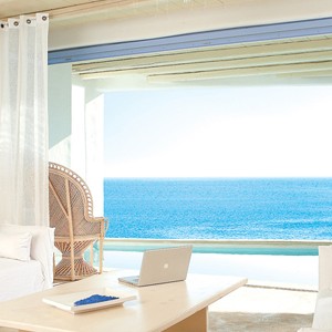 Mykonos Blu resort - greece luxury holidays - hotel view
