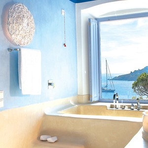 Mykonos Blu resort - greece luxury holidays - interior