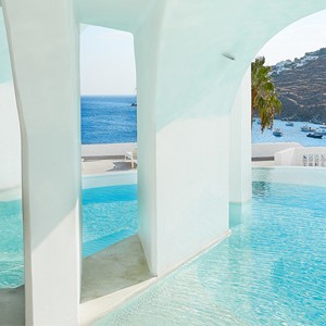 Mykonos Blu resort - greece luxury holidays - sea