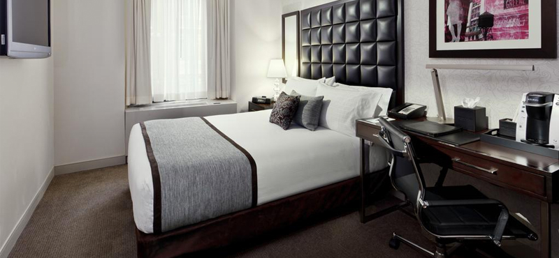 luxury New York holiday Packages The Distrikt Hotel New York Deluxe King Room