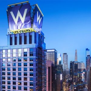 New York Honeymoon Packages W Times Square New York Exterior