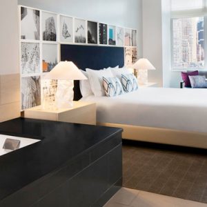 luxury New York holiday Packages Ink 48 A Kimpton Hotel City View Studio King 2