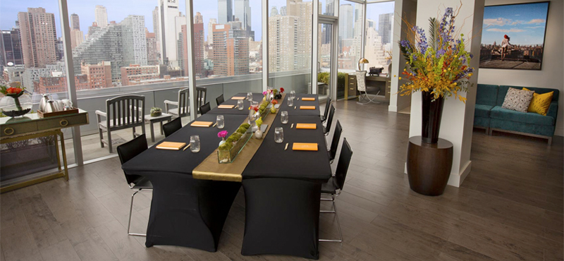 luxury New York holiday Packages Ink 48 A Kimpton Hotel Heaven Over Hell Penthouse Suite
