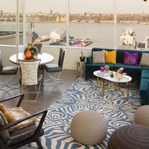 luxury New York holiday Packages Ink 48 A Kimpton Hotel Heaven Over Hell Penthouse Suite 2