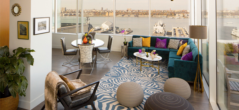 luxury New York holiday Packages Ink 48 A Kimpton Hotel Heaven Over Hell Penthouse Suite 2