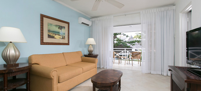 One Bedroom Garden View suites 2 - The Club Barbados - Luxury Barbados Holidays