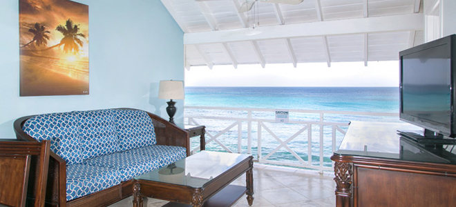 One Bedroom Ocean View Suites 3 - The Club Barbados - Luxury Barbados Holidays