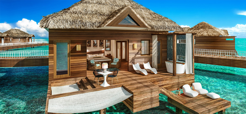 Over The Water Honeymoon Butler Bungalow Caribbean Honeymoon Oceanview Luxury