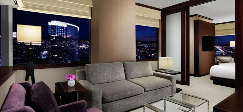 Panoramic Suite Vdara Hotel And Spa Luxury Las Vegas holiday Packages