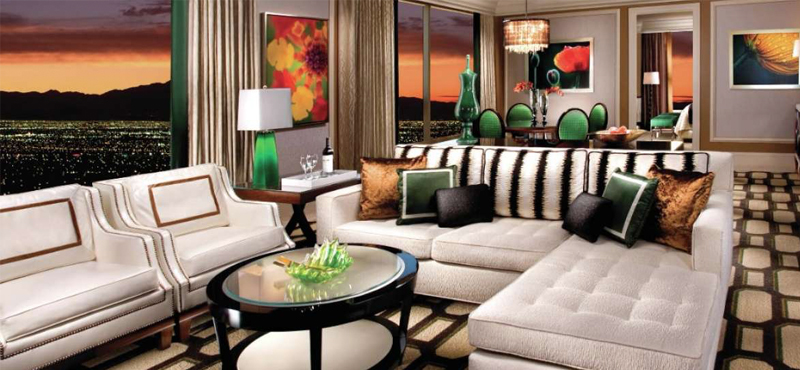 Penthouse Suite 2 Bellagio Las Vegas luxury Las Vegas holiday Packages