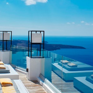 Pool 4 - sun Rocks Hotel Santorini - luxury santorini holiday packages