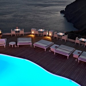 Pool 5 - sun Rocks Hotel Santorini - luxury santorini holiday packages