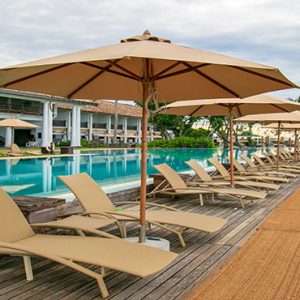 Pool And Sun Loungers The Fortress Resort & Spa Sri Lanka Holidays