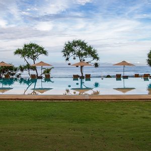 Pool And Beach View2 The Fortress Resort & Spa Sri Lanka Holidays