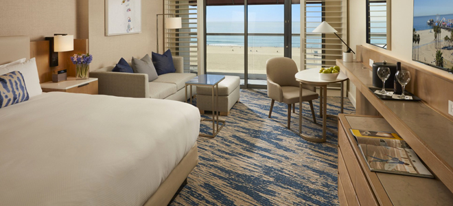 Premium Ocean View King - Loews Santa Monica - Luxury Los Angeles Holidays