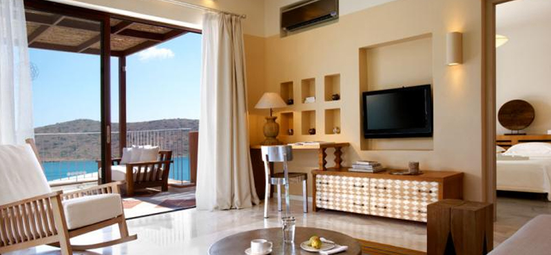 Premium one bedroom suite 3 - domes of elounda - luxury greece holiday packages